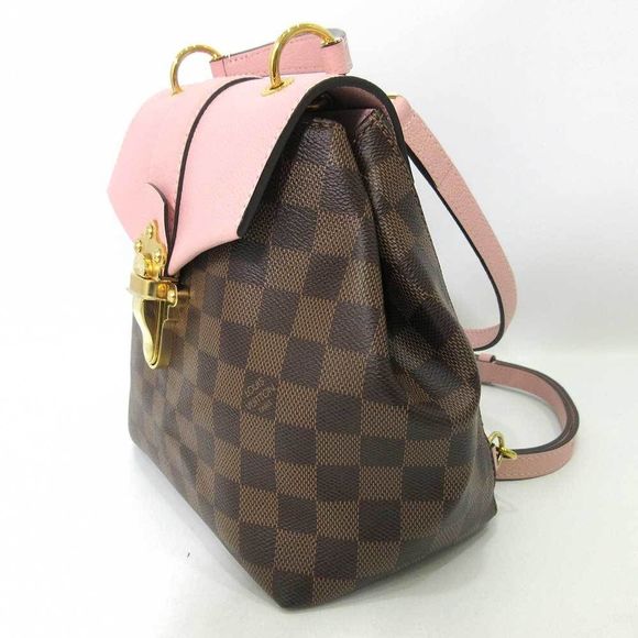Louis Vuitton Clapton Backpack Magnolia Ebene Pink Brown - Picture 3 of 6
